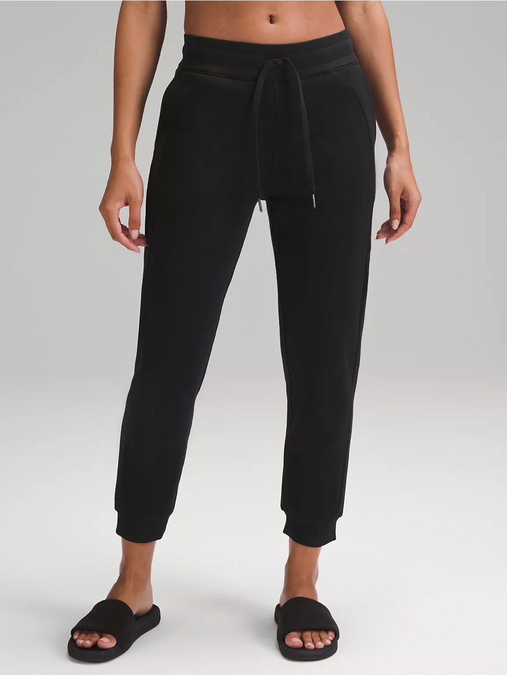 Lululemon Scuba High-Rise Jogger 7/8 Length Black Size 4